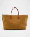 Bottega Veneta Cabat Large Suede Shoulder Bag