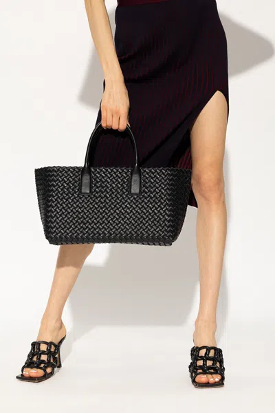 Bottega Veneta 'cabat Small' Shopper Bag In Black