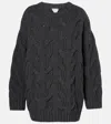 Bottega Veneta Cable-knit Wool Sweater