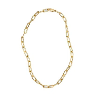 Bottega Veneta Cable-link Necklace In Yellow