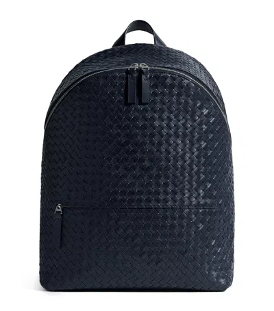 Bottega Veneta Calfskin 1975 Backpack In Blue