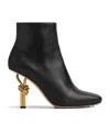 Bottega Veneta Knot Ankle Boot In Black