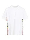 Bottega Veneta Checkered Tshirt Made Of Soft Cotton Jersey In Multi