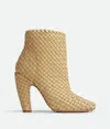 Bottega Veneta Mini Lido Ankle Boot In Beige
