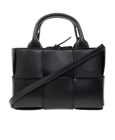 Bottega Veneta Candy Arco Tote Bag In Black