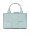 Bottega Veneta Candy Arco Leather Tote Bag In Green