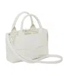 Bottega Veneta Candy Arco Tote Bag In White