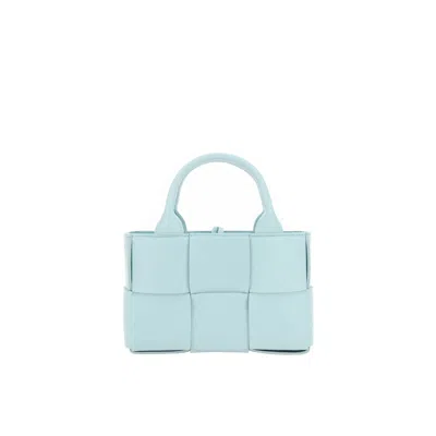 Bottega Veneta Candy Arco Tote Bag In Blue