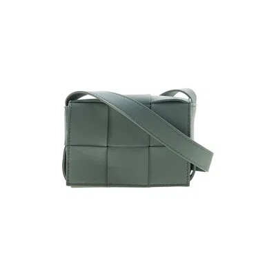 Pre-owned Bottega Veneta Candy Cassette Bag 'new Sauge/gold' In Green