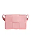 Bottega Veneta Candy Cassette Satchel Bag In Pink