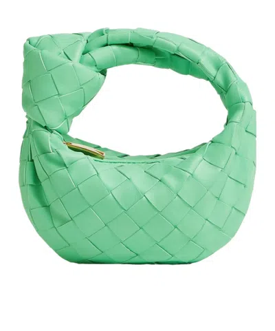 Bottega Veneta Candy Jodie Handbag In Green