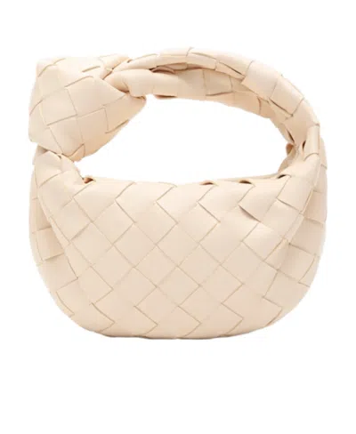 Bottega Veneta Candy Jodie Handbag In Nude