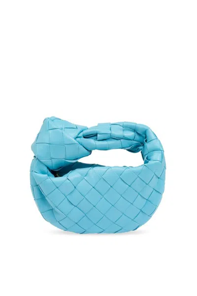 Bottega Veneta Candy Jodie Tote Bag In Blue