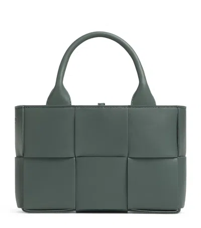 Bottega Veneta Candy Leather Arco Tote Bag In Grey