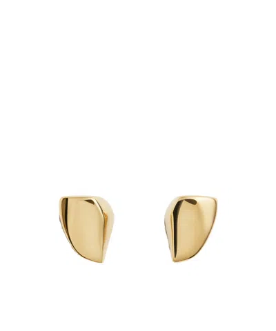 Bottega Veneta Candy Prisma Earrings In Brown