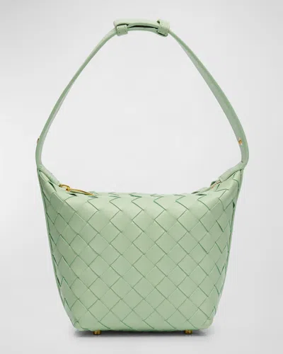 Bottega Veneta Candy Wallace Bag In Neutral