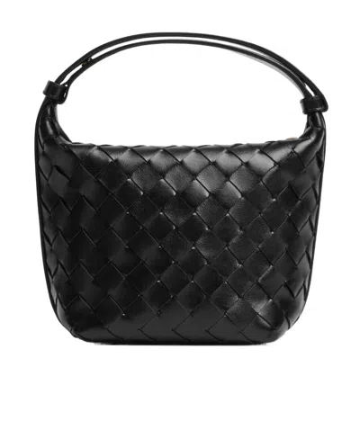 Bottega Veneta Candy Wallace In Black