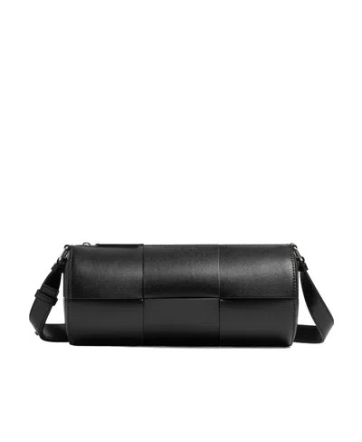 Bottega Veneta Canette Medium Crossbody Bag In Black