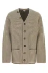 Bottega Veneta Cappuccino Wool Blend Cardigan