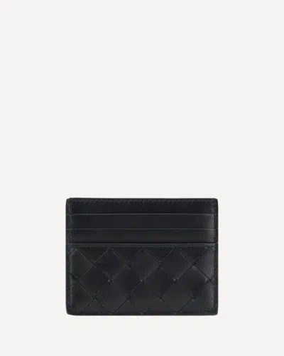 Bottega Veneta Card Holder In Black
