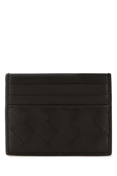 Bottega Veneta Cardcase Classico Co In Black