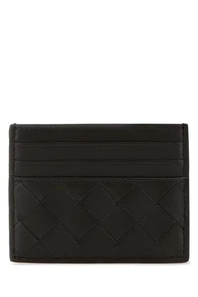 Bottega Veneta Cardcase Classico Co In Brown