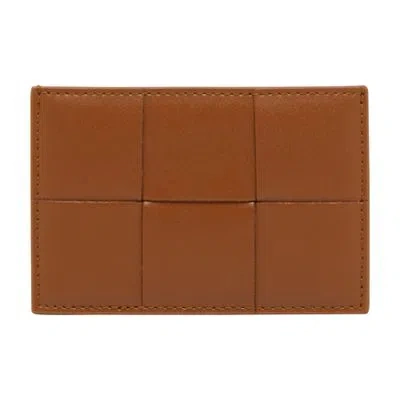Bottega Veneta Cardholder In Beige