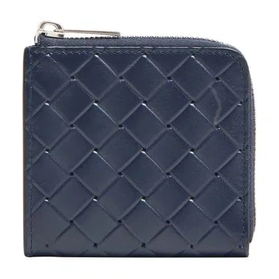 Bottega Veneta Cardholder In Silver