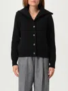 Bottega Veneta Wool Cardigan In Black