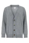Bottega Veneta Sweaters In Lightgreymelange