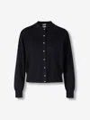 Bottega Veneta Cardigan Vest Pack In Black