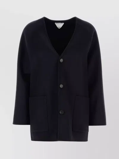 Bottega Veneta Cardigan Wool Blend Front Pockets