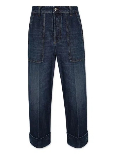 Bottega Veneta Cargo Jeans Clothing In Blue