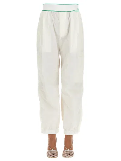 Bottega Veneta Cargo Pants In White
