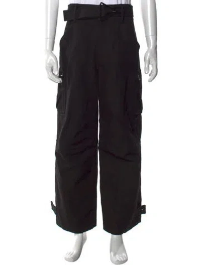 Pre-owned Bottega Veneta Cargo Pants In Black
