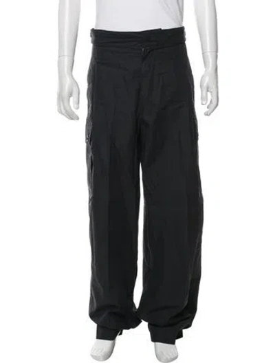 Pre-owned Bottega Veneta Cargo Pants In Black