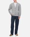 Bottega Veneta Men's Light Cotton Twill Trousers In Blue