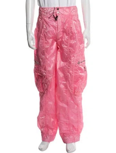 Pre-owned Bottega Veneta Cargo Pants In Pink