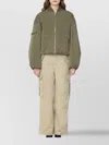 Bottega Veneta Cotton-blend Cargo Trousers In Nude
