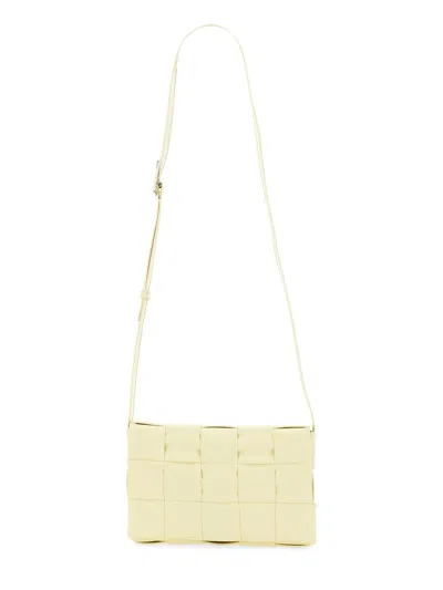 Bottega Veneta The Cassette Crossbody Bag In Beige