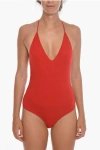 Bottega Veneta Cashmere Blend Cosy Bare-back Bodysuit