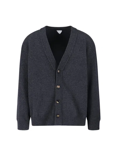 Bottega Veneta Cashmere Cardigan In Brown