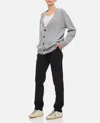 Bottega Veneta Cashmere Cardigan In Gray