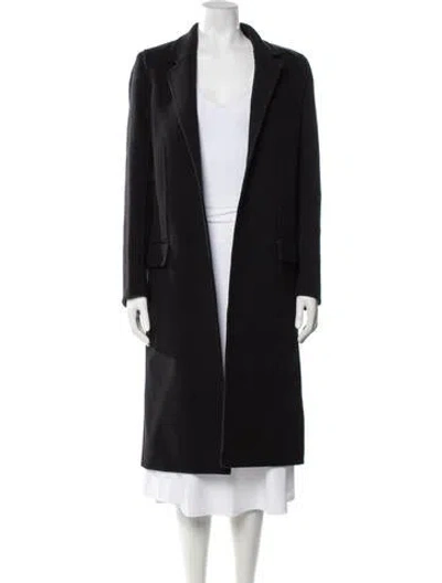 Pre-owned Bottega Veneta Cashmere Coat In Black