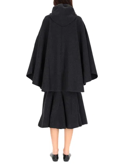 Bottega Veneta Cashmere Coat In Blue