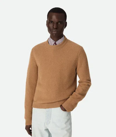 Bottega Veneta Kaschmirpullover In Caramel