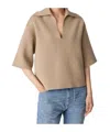 Bottega Veneta Cashmere Polo In Brown