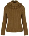 Bottega Veneta Cashmere Pullover Sweater In Green