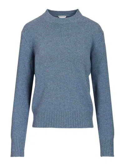 Bottega Veneta Cashmere Sweater In Blue