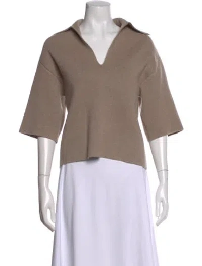 Pre-owned Bottega Veneta Cashmere Sweater In Neutral